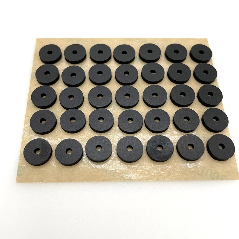Pulom adhésif absorbant les chocs et anti-vibration EPDM NBR SBR Nr tampon en caoutchouc de silicone 3
