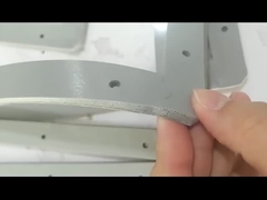 Résistant à la flamme joints en mousse de caoutchouc de silicone